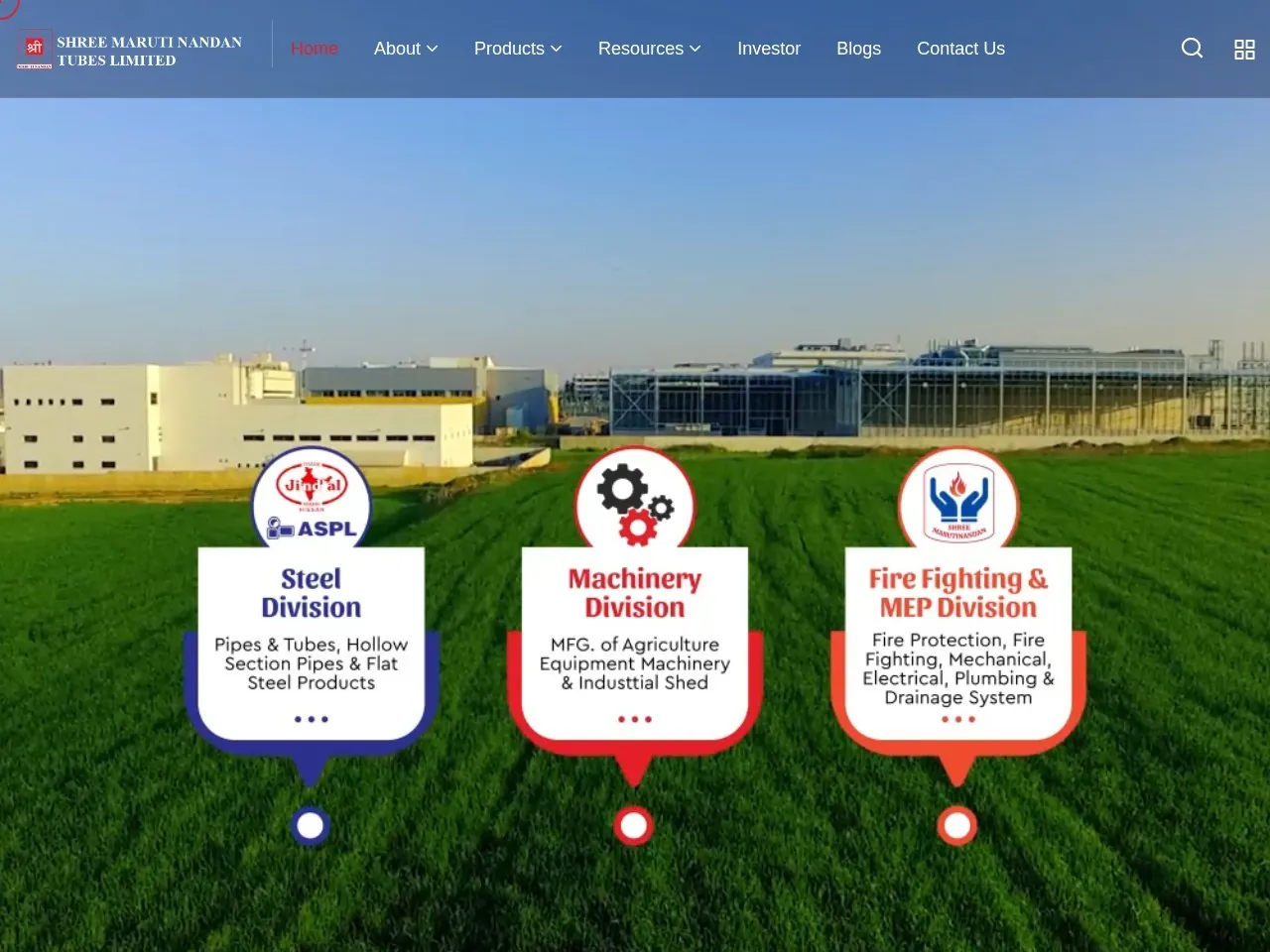 SMTL / Shree Maruti Tubes website preview